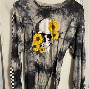 Skull Sunflower Shirt